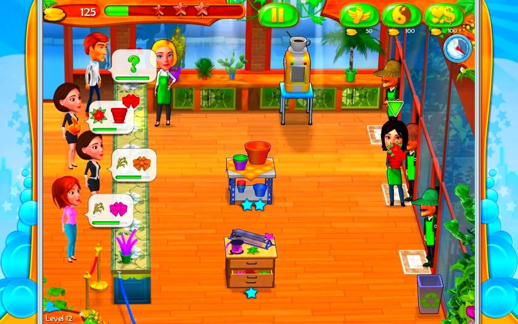 Garden Shop: Rush Hour! screenshot 1