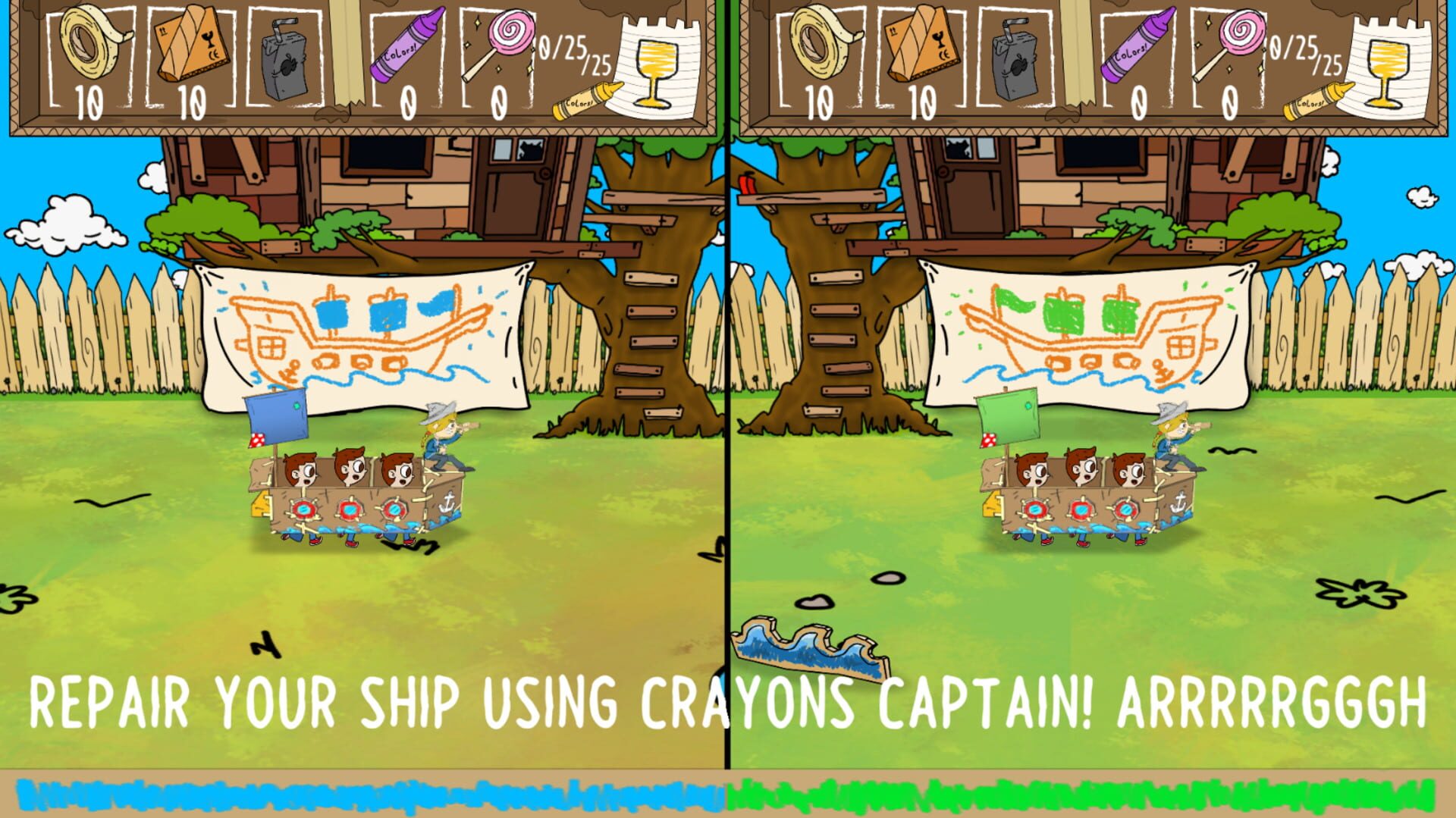 Backyard Pirates screenshot 1