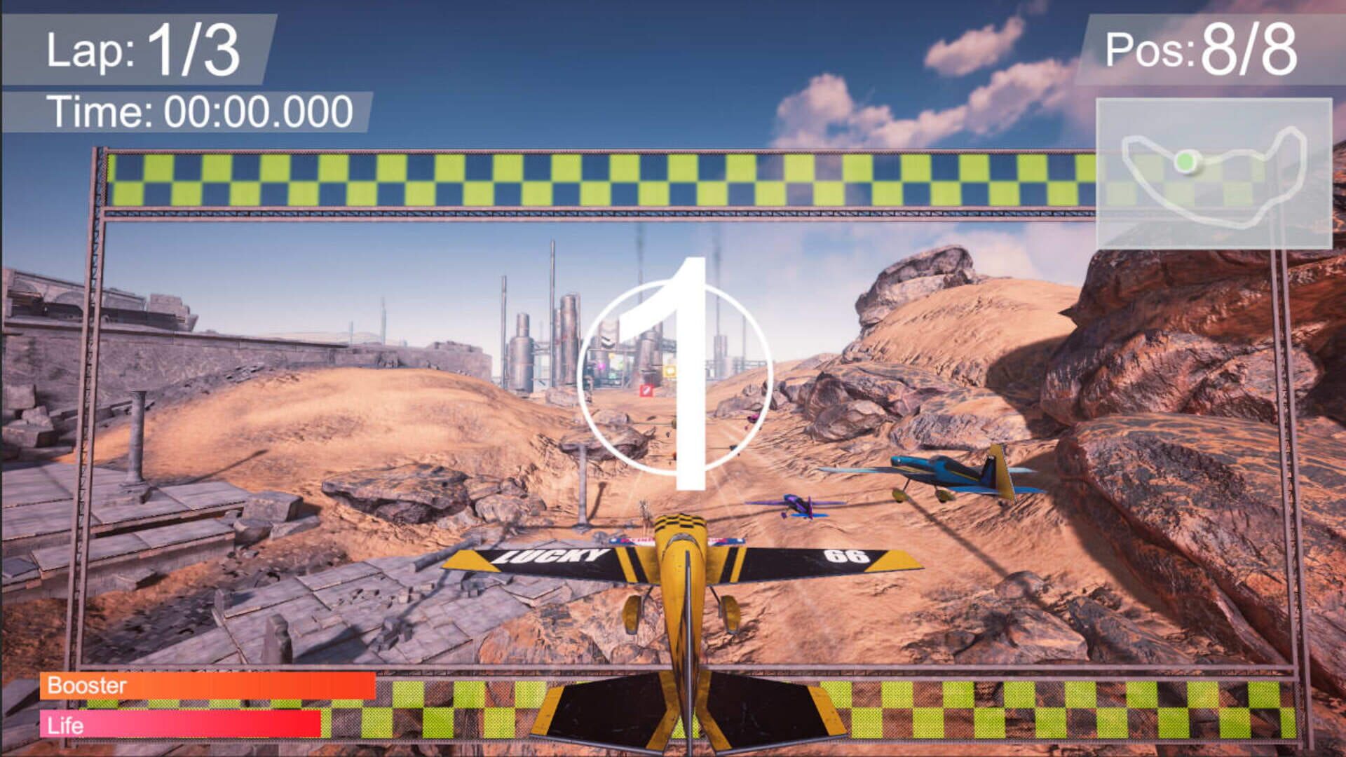 Air Stunt Racing screenshot 1