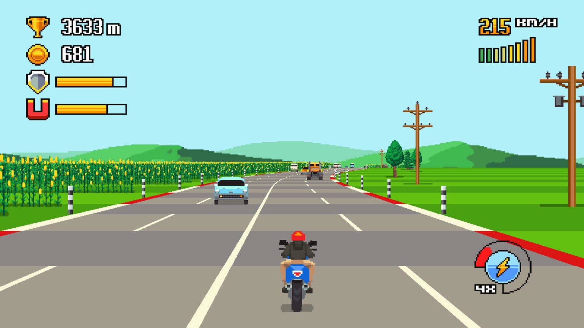 Retro Highway screenshot 1