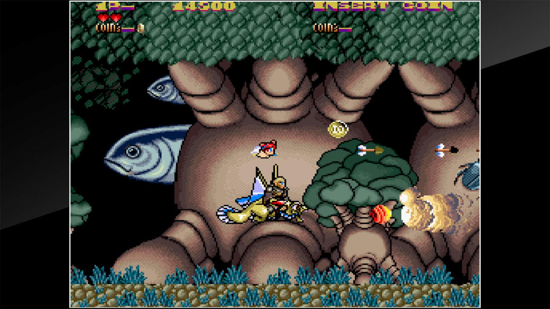 Arcade Archives: Black Heart screenshot 1