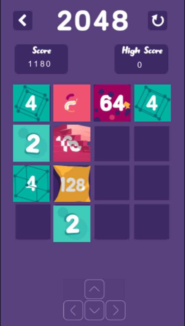 2048 Animation Puzzle Edition screenshot 1