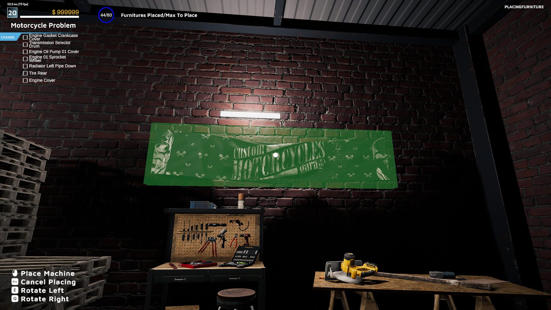 Motorcycle Mechanic Simulator 2021 screenshot 1