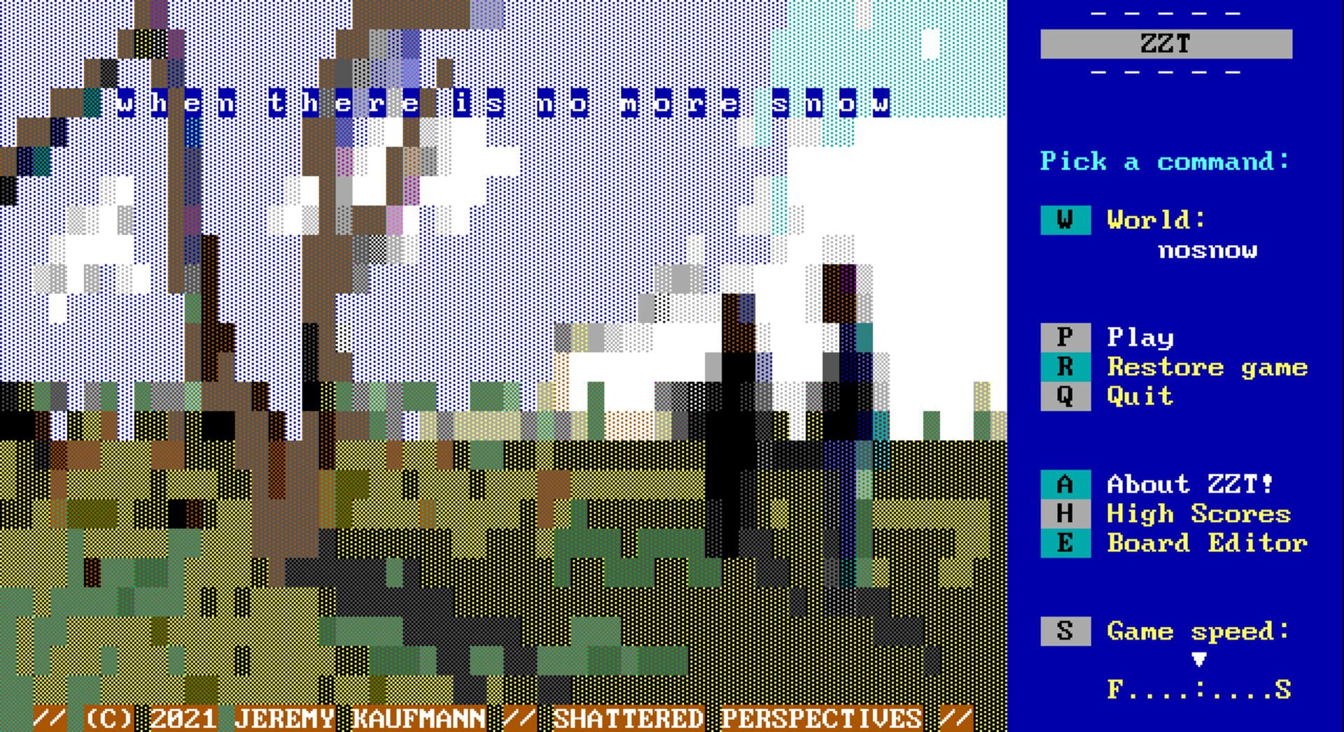 When There Is No More Snow screenshot 1