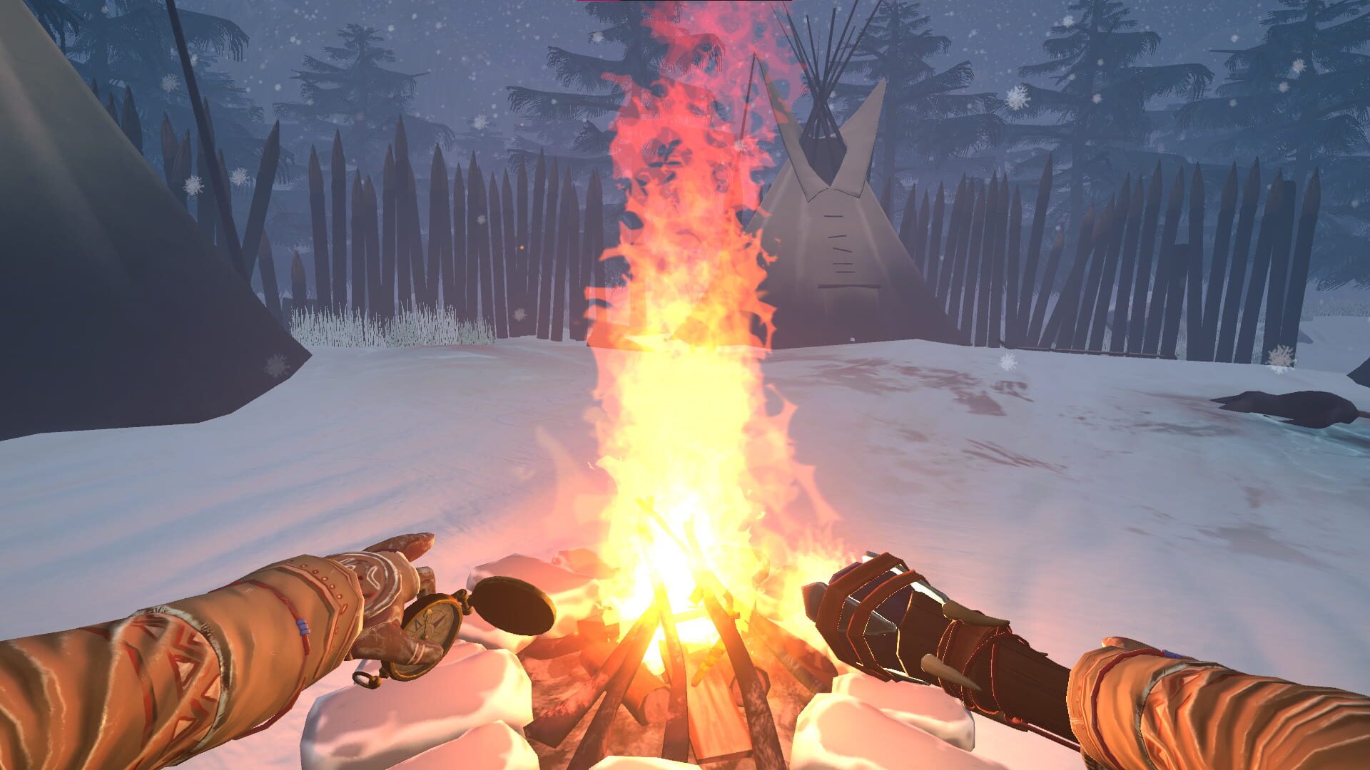 Snowy Path screenshot 1