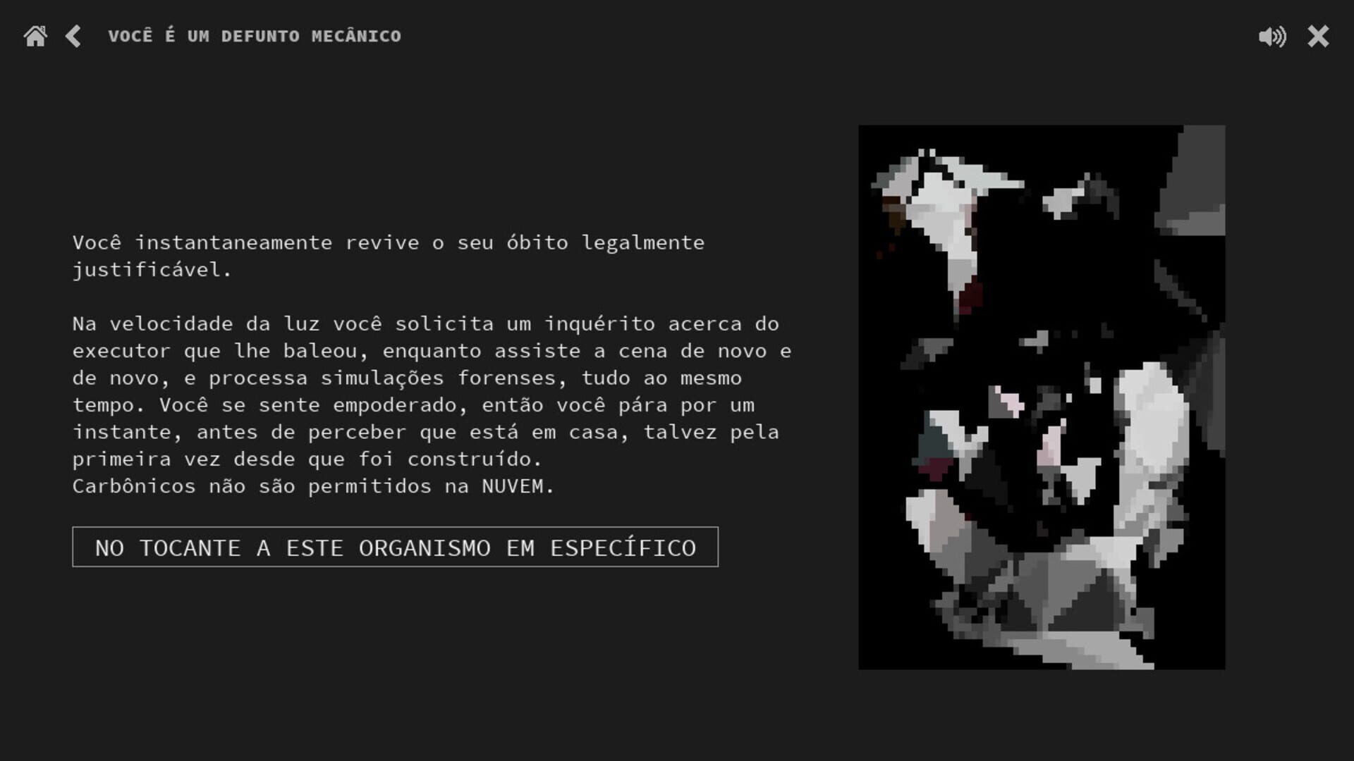 Você é um Defunto Mecânico screenshot 1
