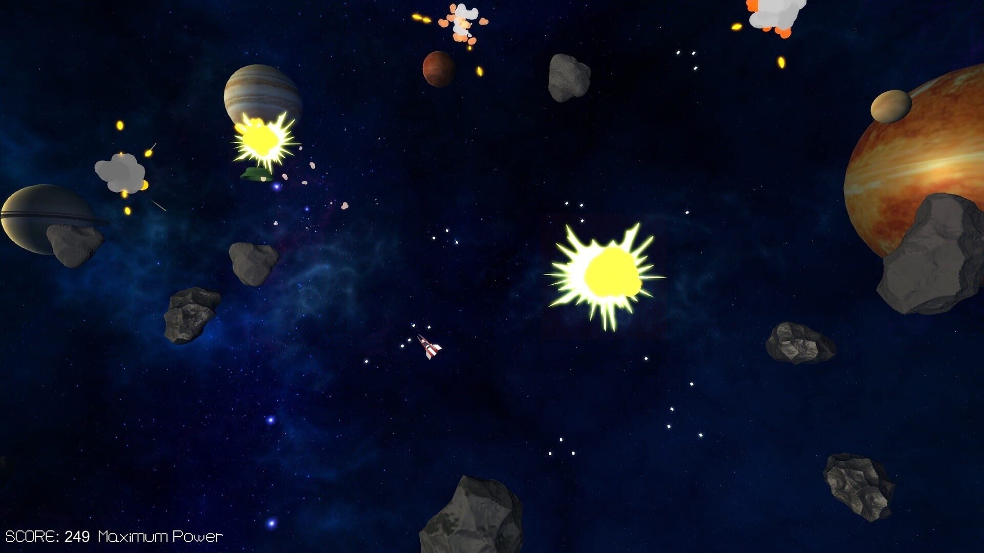 Asteroides screenshot 1