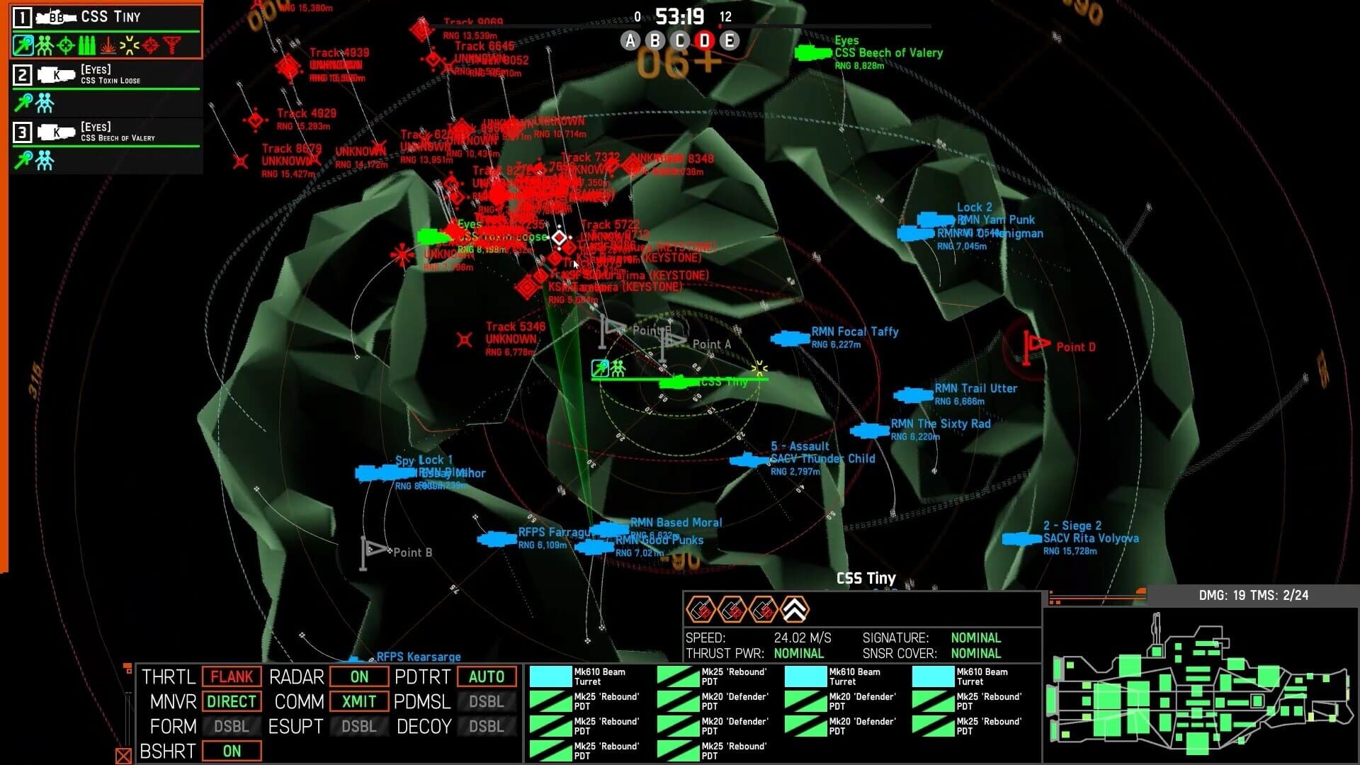 Nebulous: Fleet Command screenshot 1