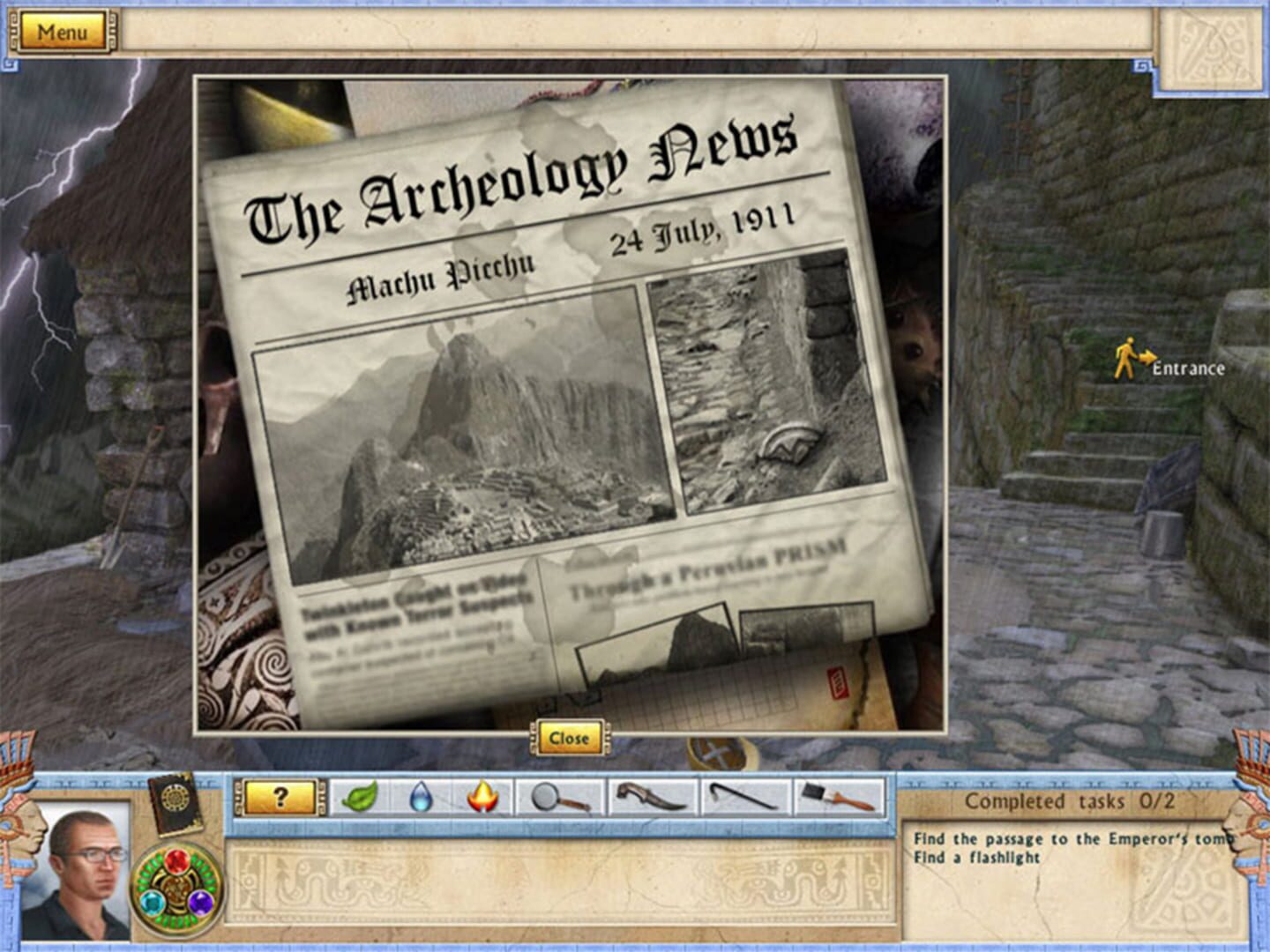 Alabama Smith in the Quest of Fate screenshot 1
