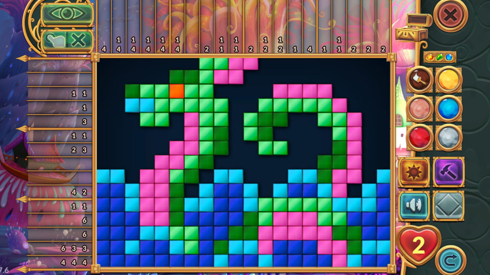 Legendary Mosaics 3: Eagle Owl Saves the World screenshot 1