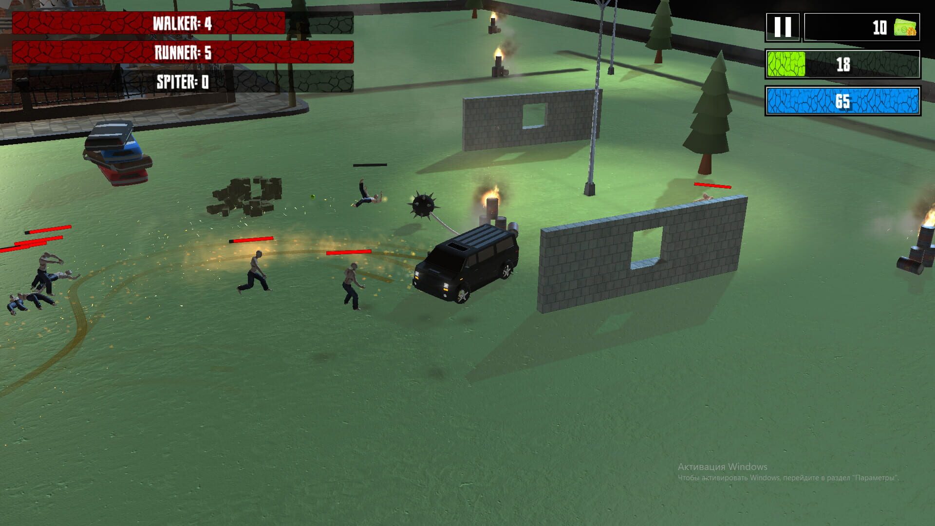 The Zombie Smasher screenshot 1