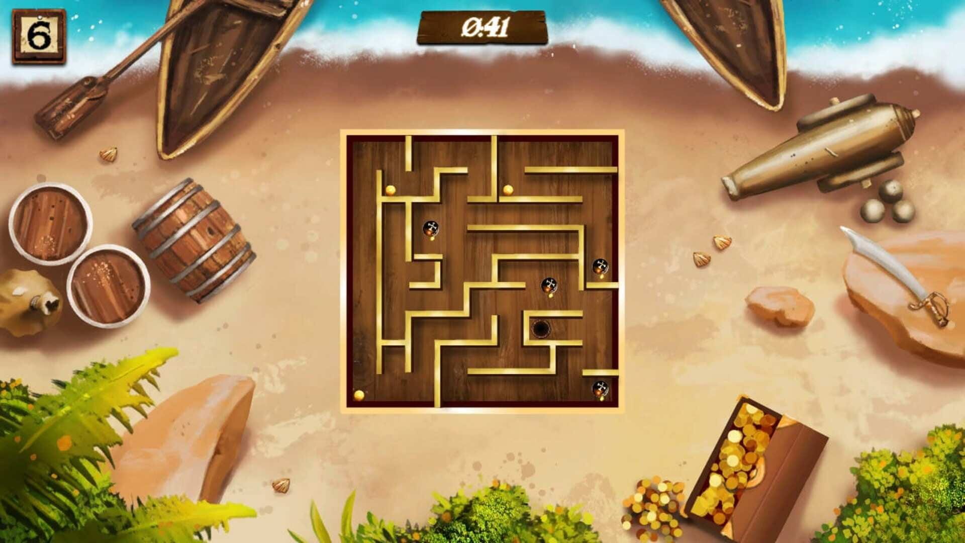 Pirate Treasure: Island of Mazes screenshot 1