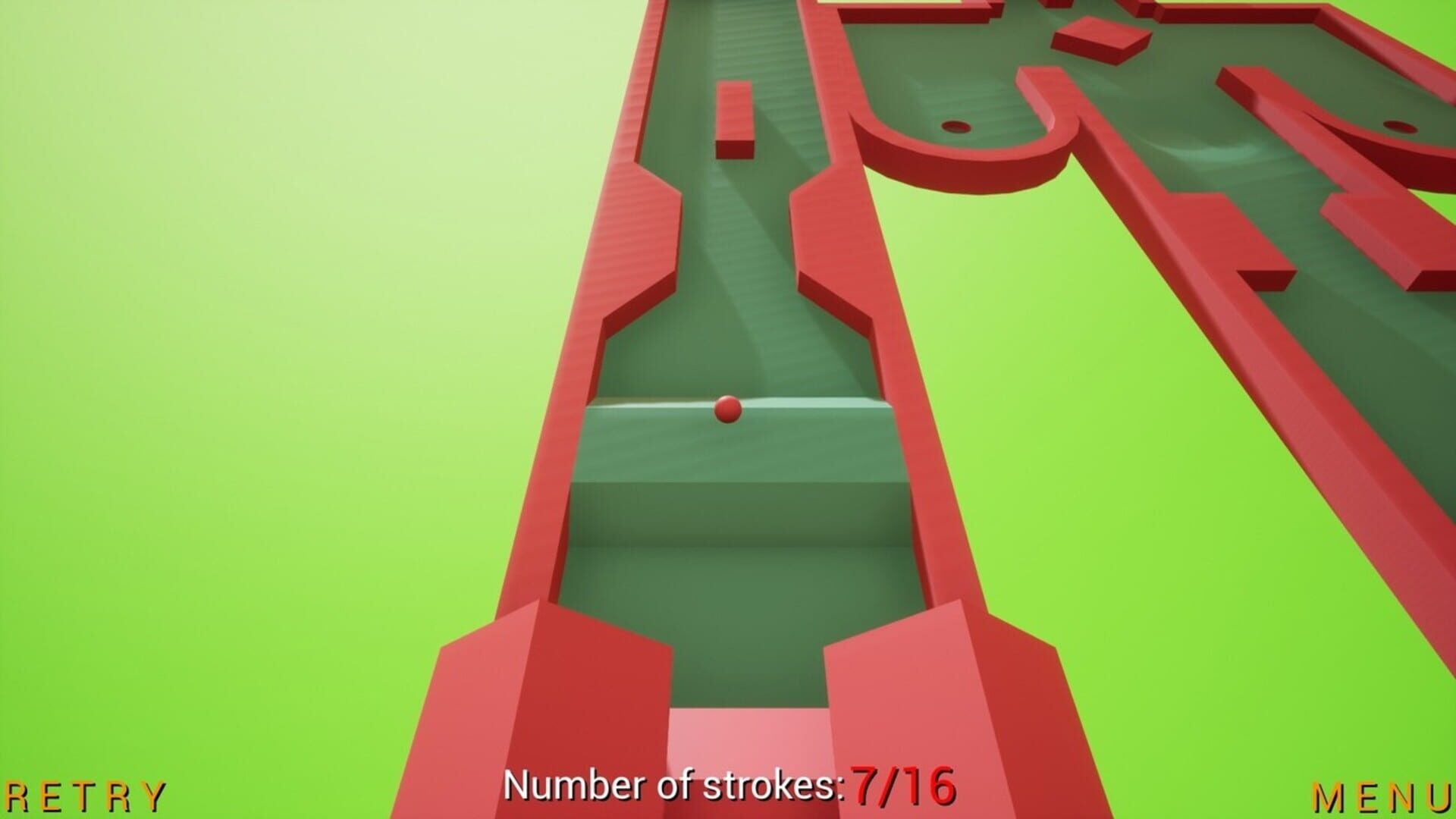 Mini Mini-Golf screenshot 1