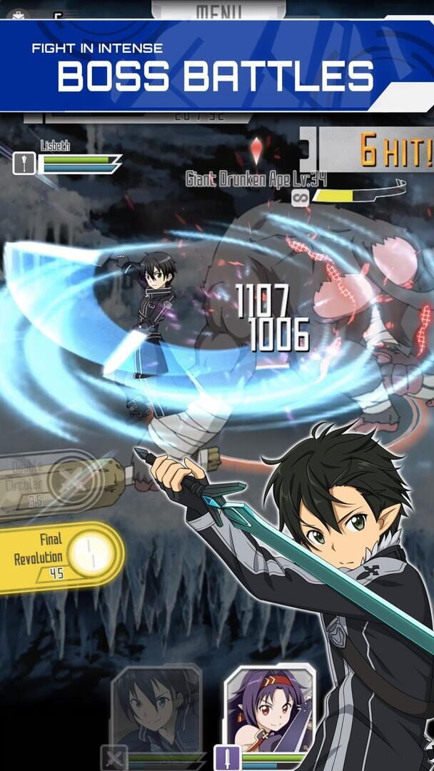 Sword Art Online: Memory Defrag screenshot 1