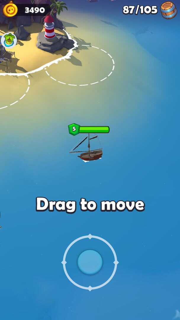 Pirate Raid: Caribbean Battle screenshot 1