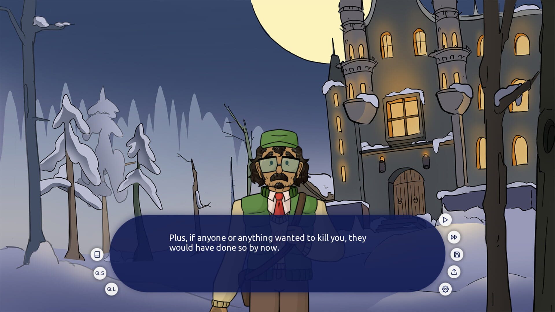 Panicked and Surrounded by Hot Vampires screenshot 1