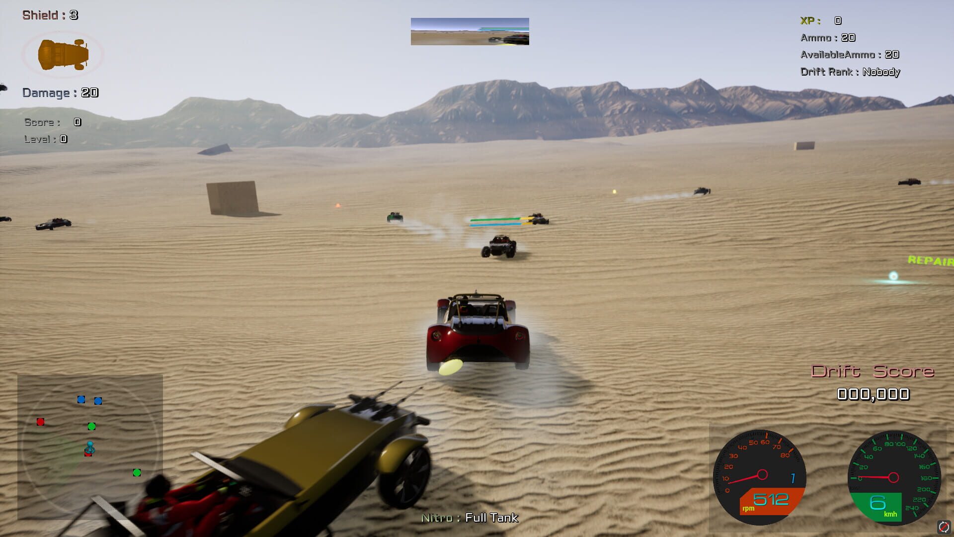 BattlefieldCars screenshot 1