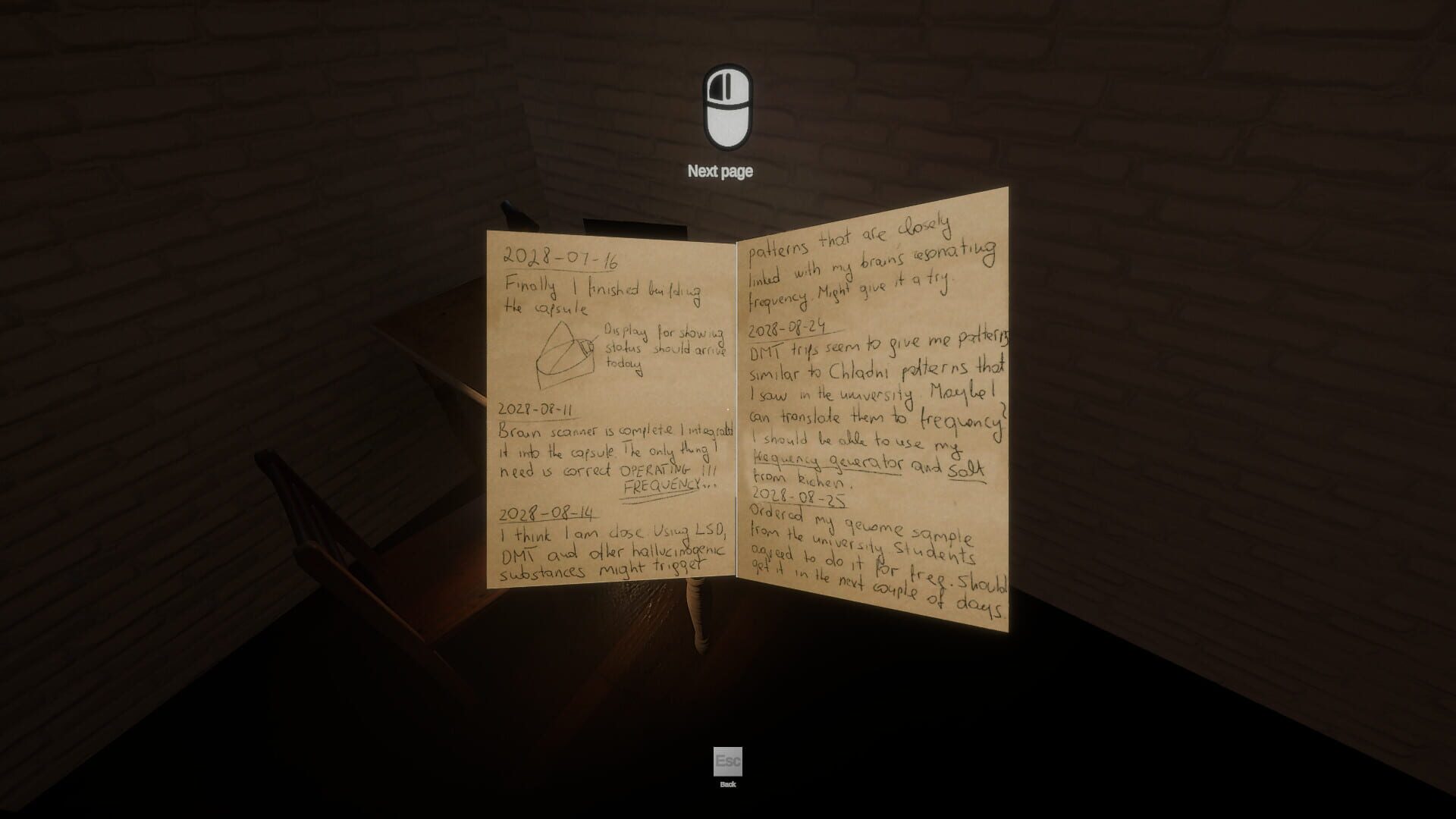 Experiment of Being screenshot 1