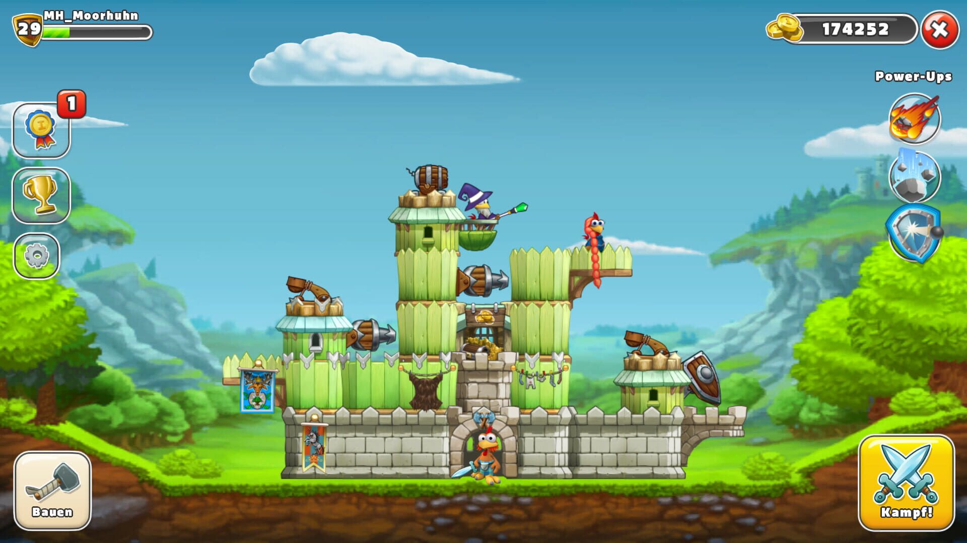 Crazy Chicken Strikes Back screenshot 1