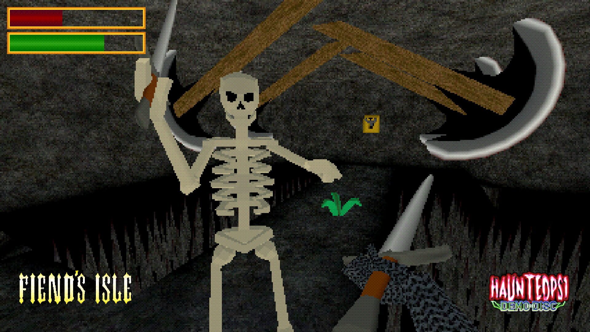 Haunted PS1 Demo Disc 2021 screenshot 1