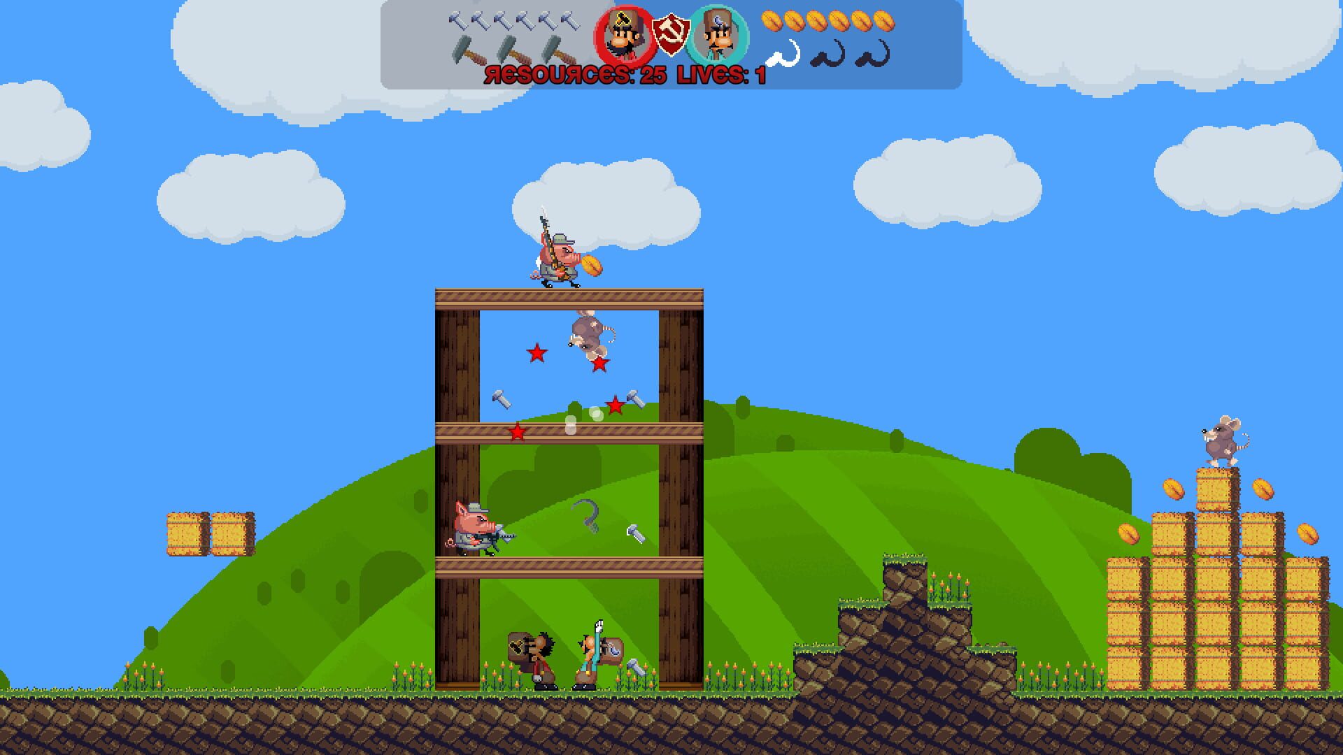 Super Marxist Twins screenshot 1