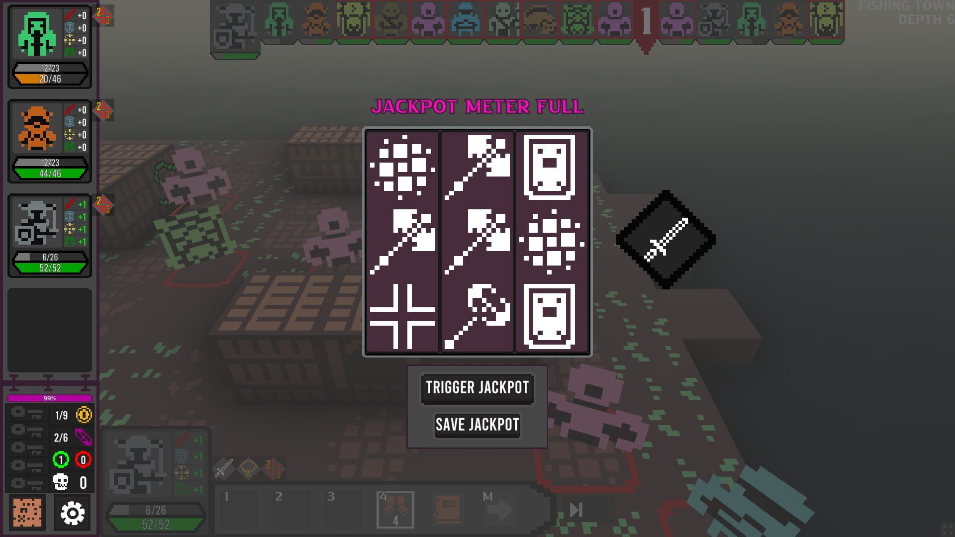 Dungeon Reels Tactics screenshot 1