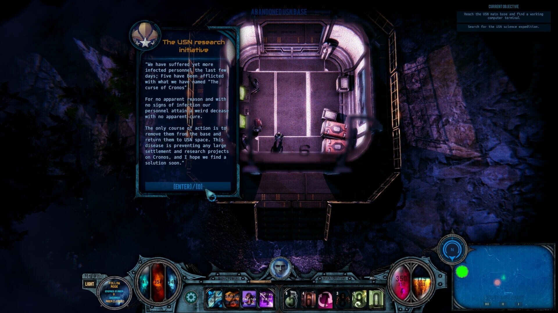 Escape from Cronos X screenshot 1