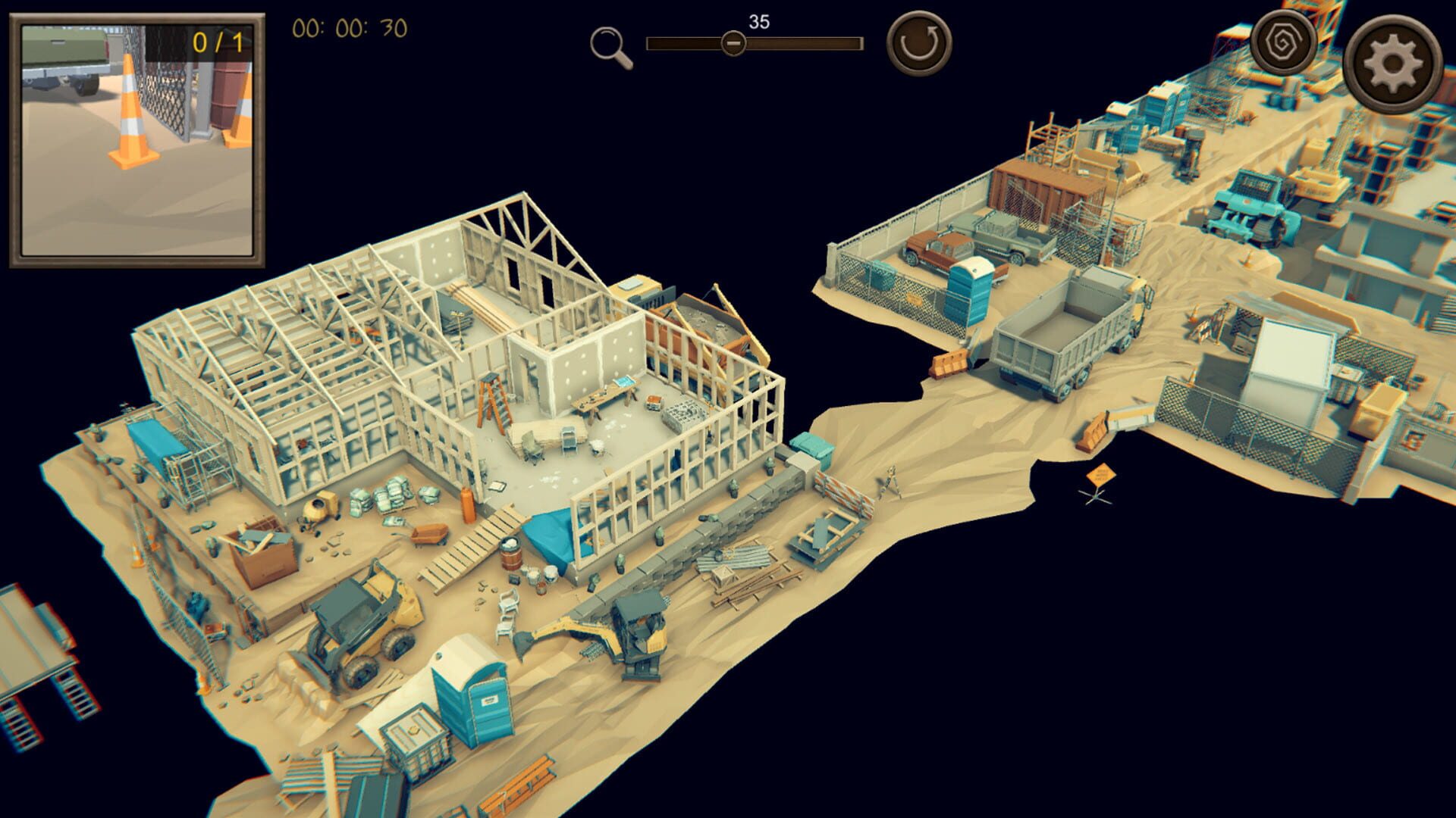 Hidden Build Top-Down 3D screenshot 1