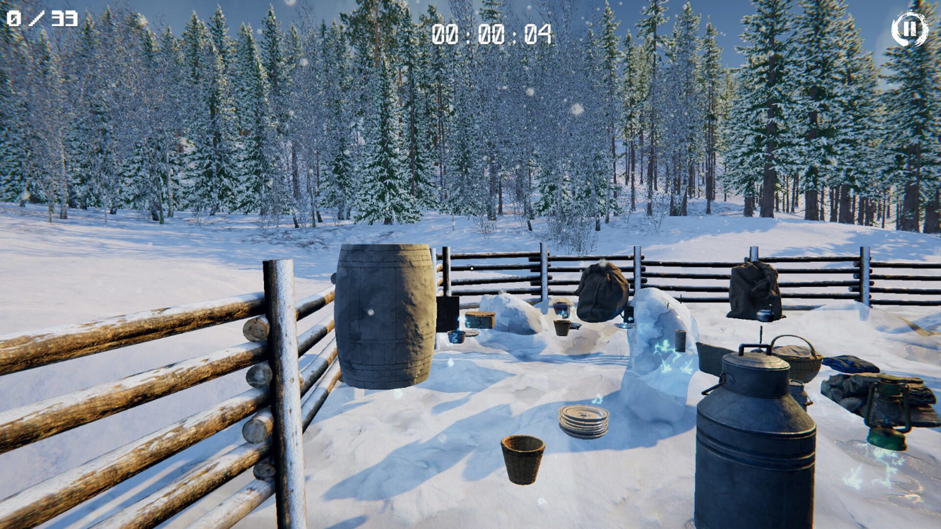 3D Puzzle: Wood House screenshot 1