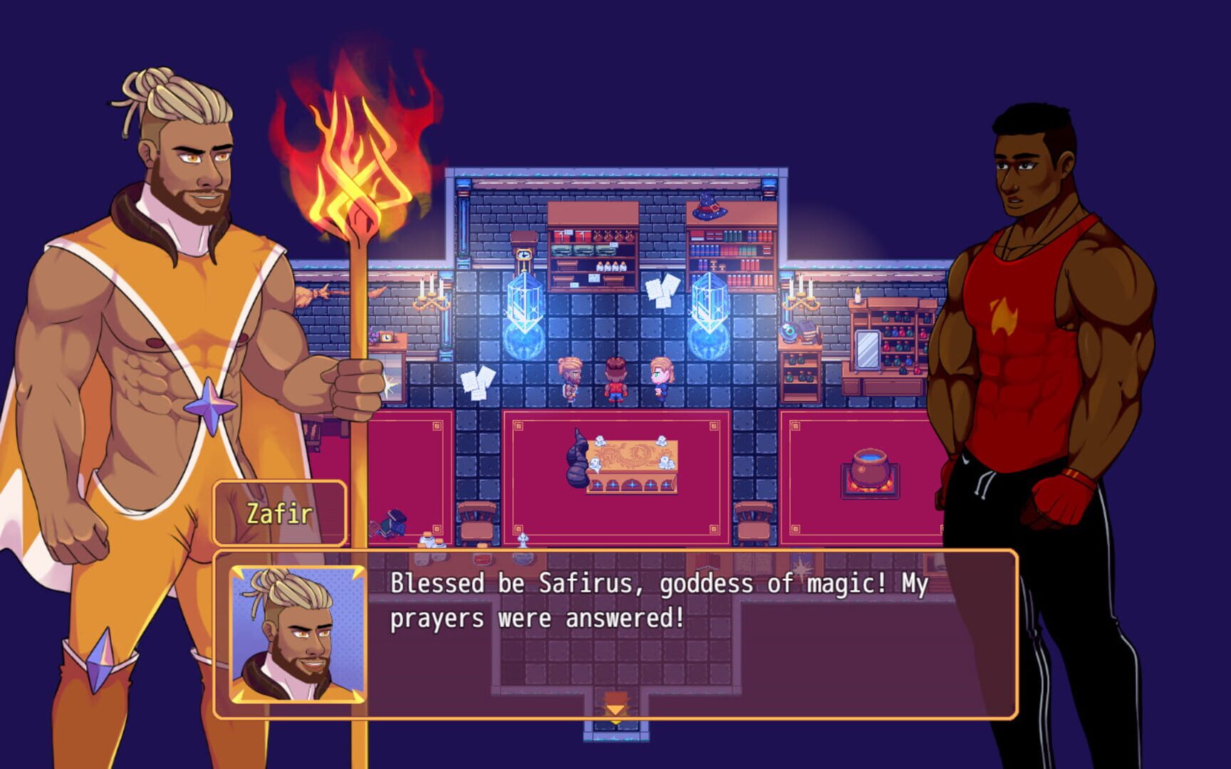 Burning Horns screenshot 1