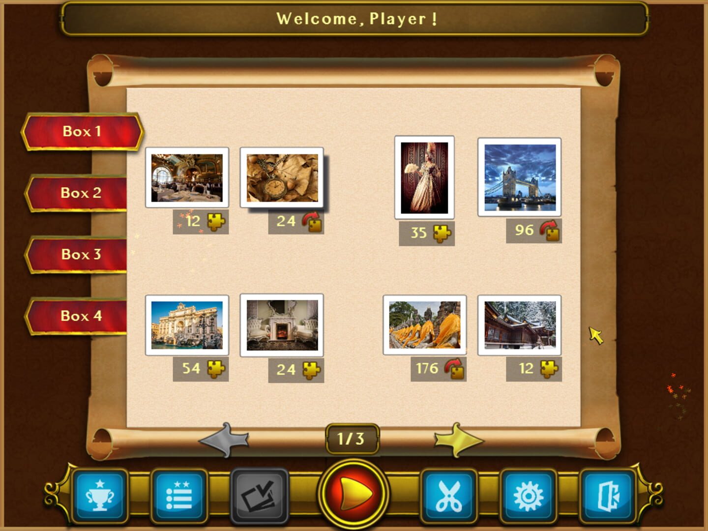 Royal Jigsaw screenshot 1