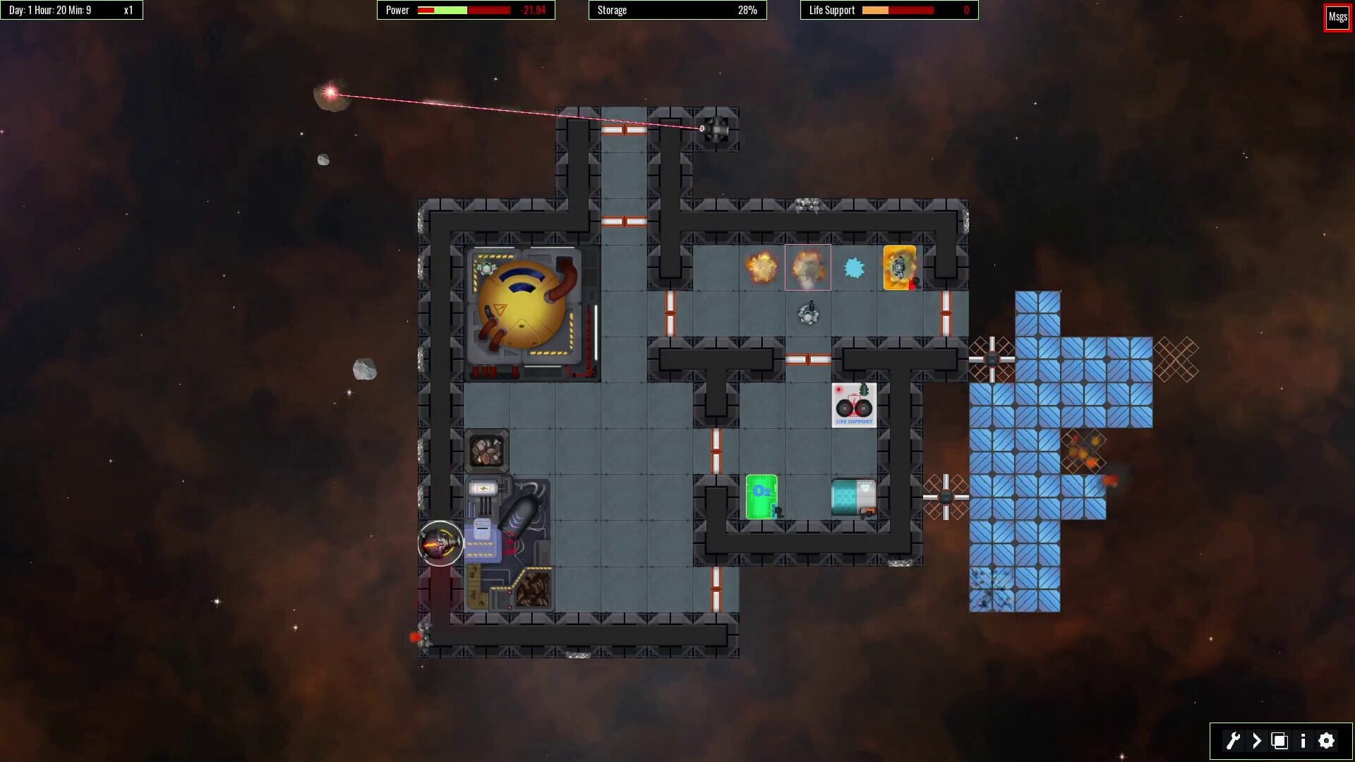 Deep Space Outpost screenshot 1