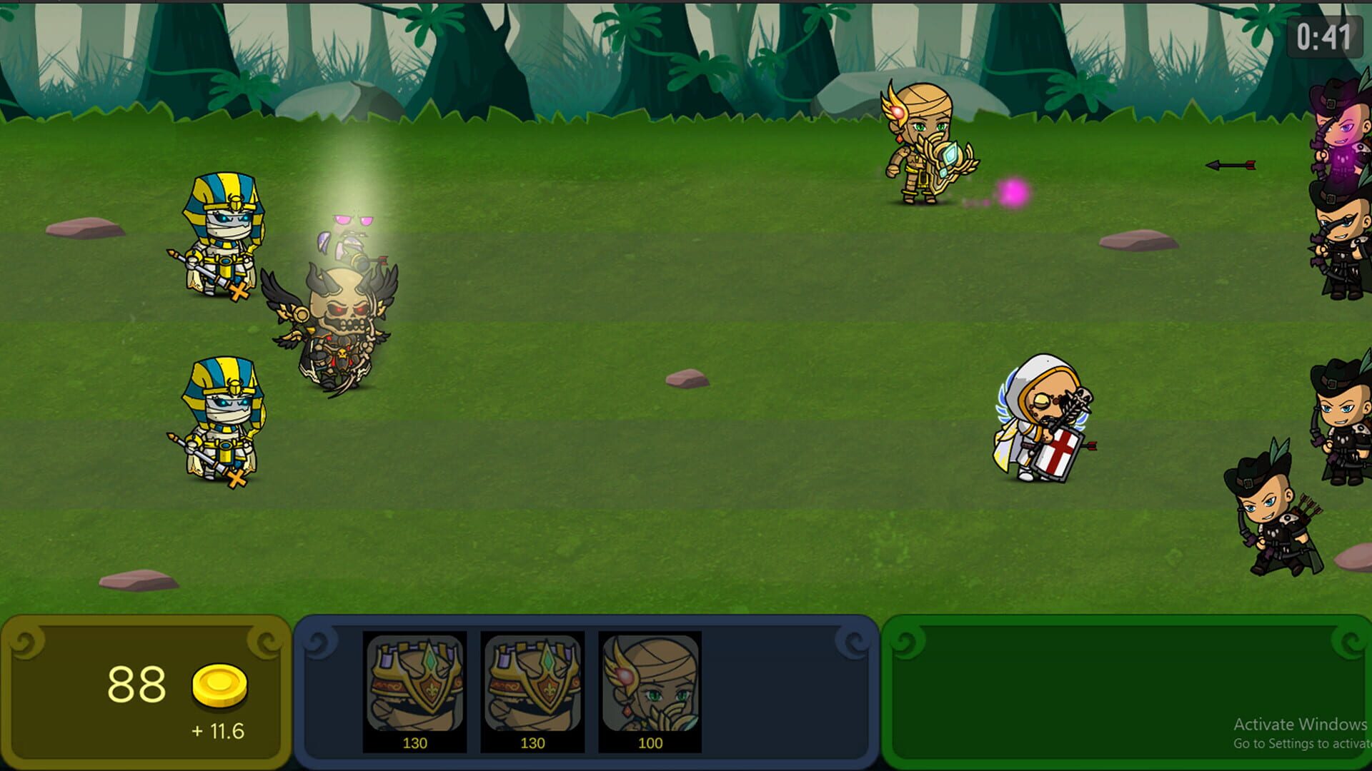 Undeads vs. Humans screenshot 1