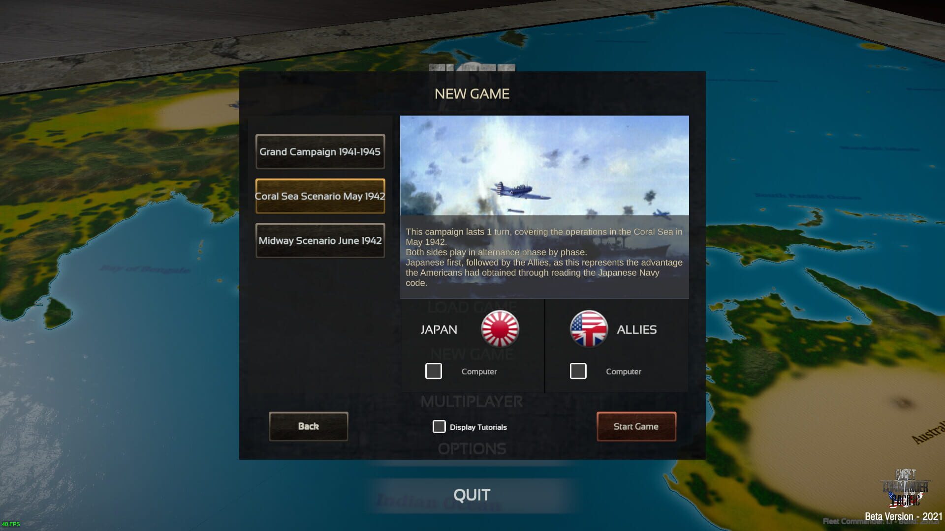 Fleet Commander: Pacific screenshot 1
