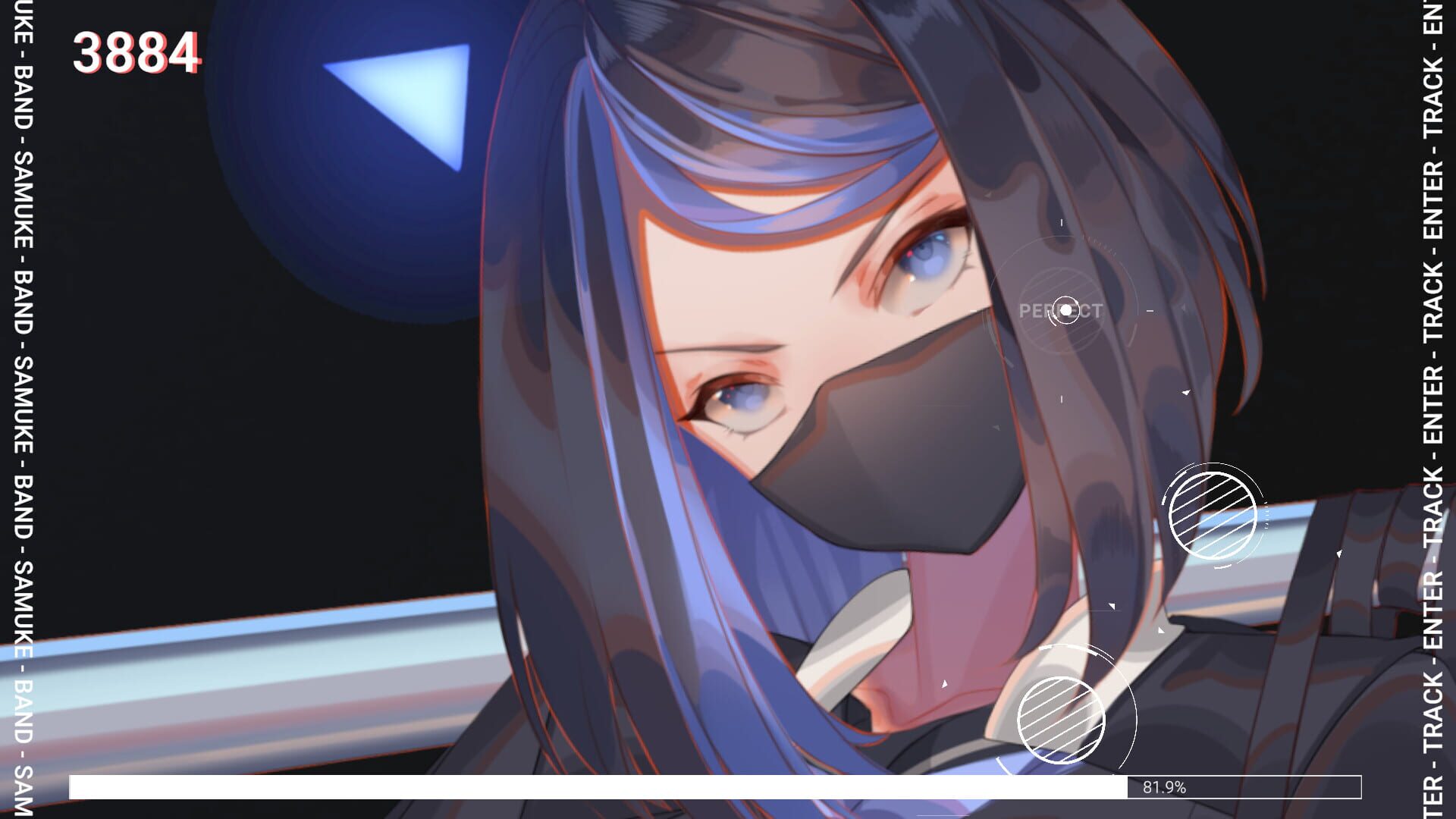 Akuma: Cyberpunk Rhythm Action screenshot 1