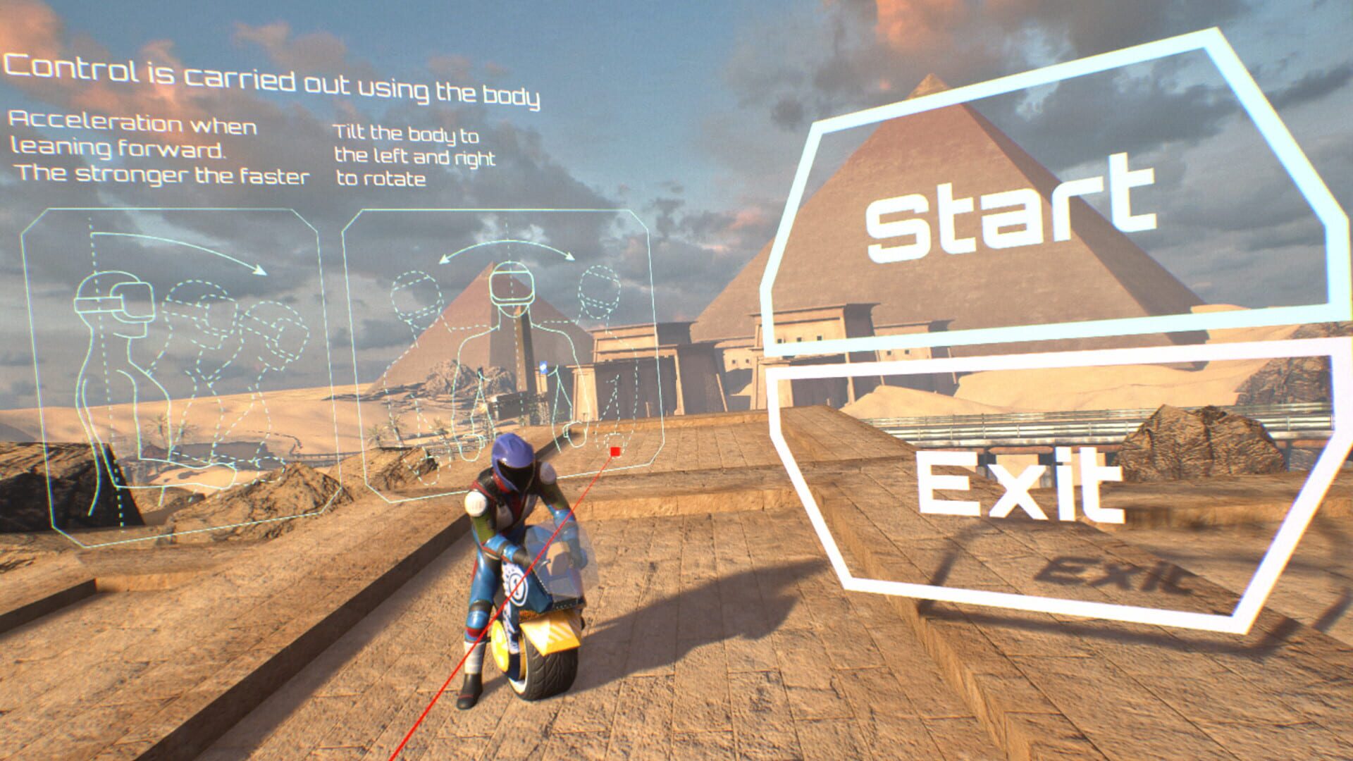 MonoRaceVR screenshot 1