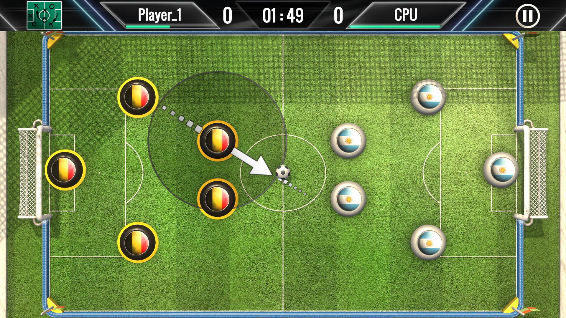 Finger Football screenshot 1