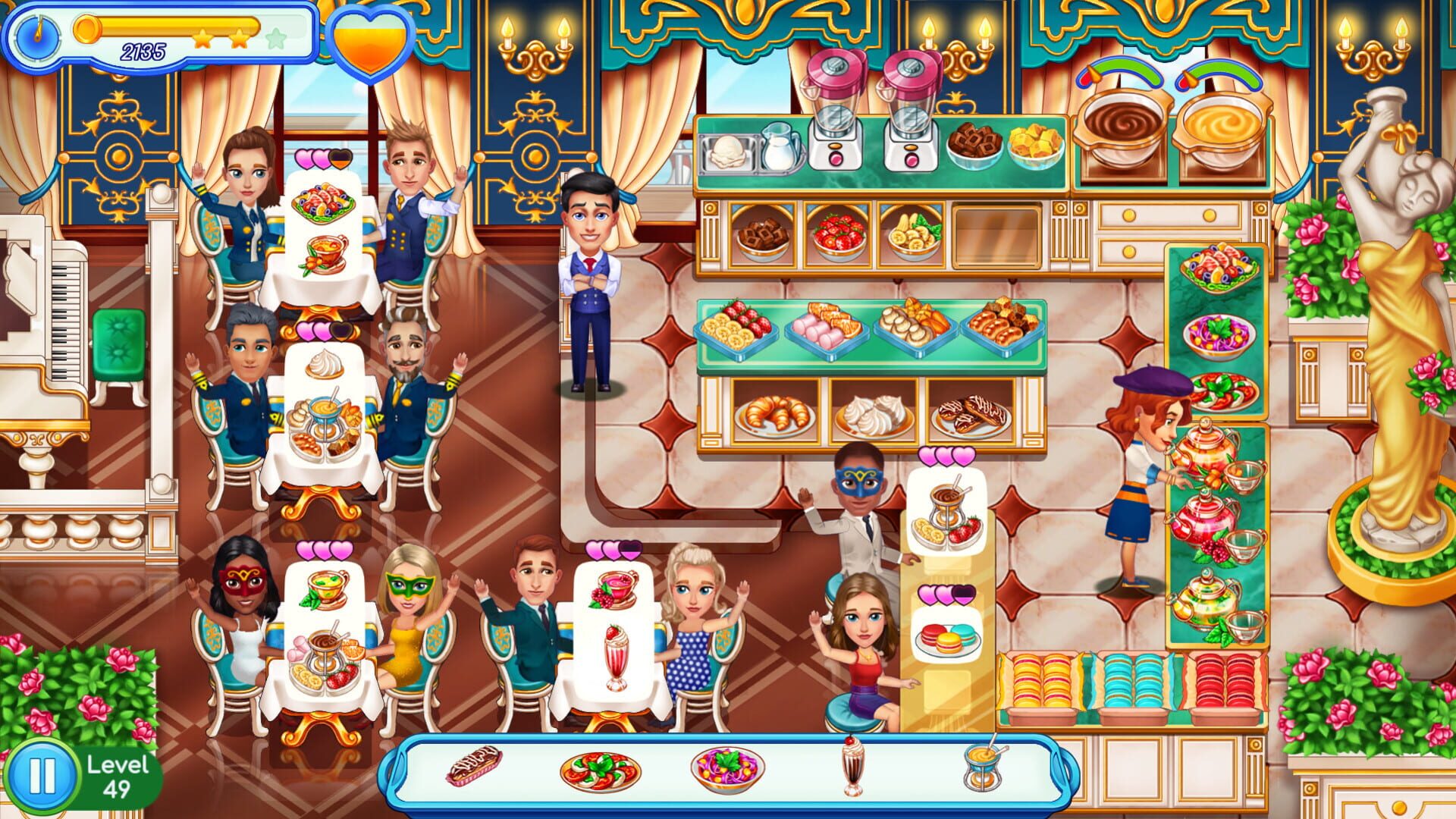 Claire's Cruisin' Cafe: High Seas Cuisine screenshot 1