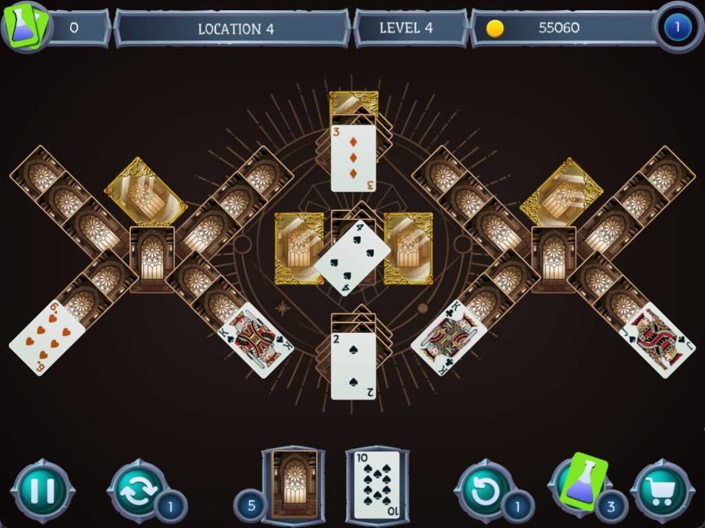 Mystery Solitaire: Powerful Alchemist 2 screenshot 1