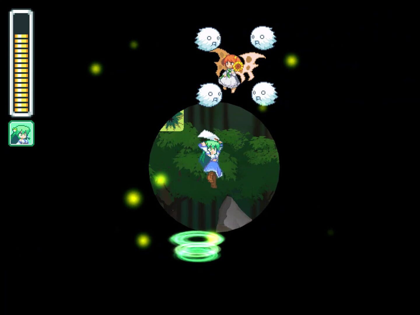 Kaze no Noriko: Sanae-san no Yokai Taiji screenshot 1