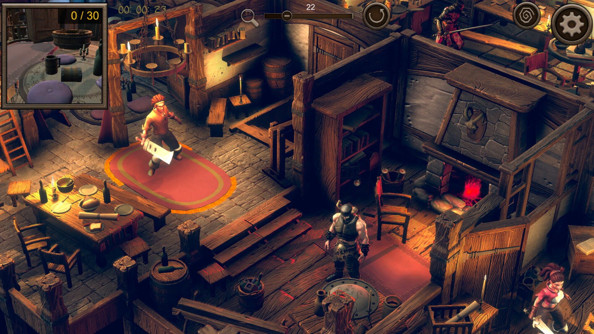 Hidden Tavern Top-Down 3D screenshot 1