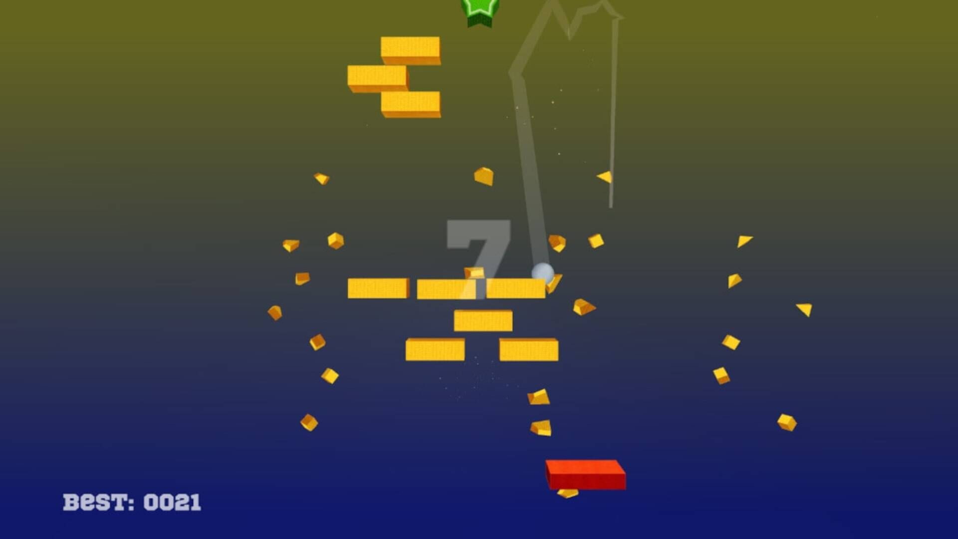Jumping Bricks Ball screenshot 1