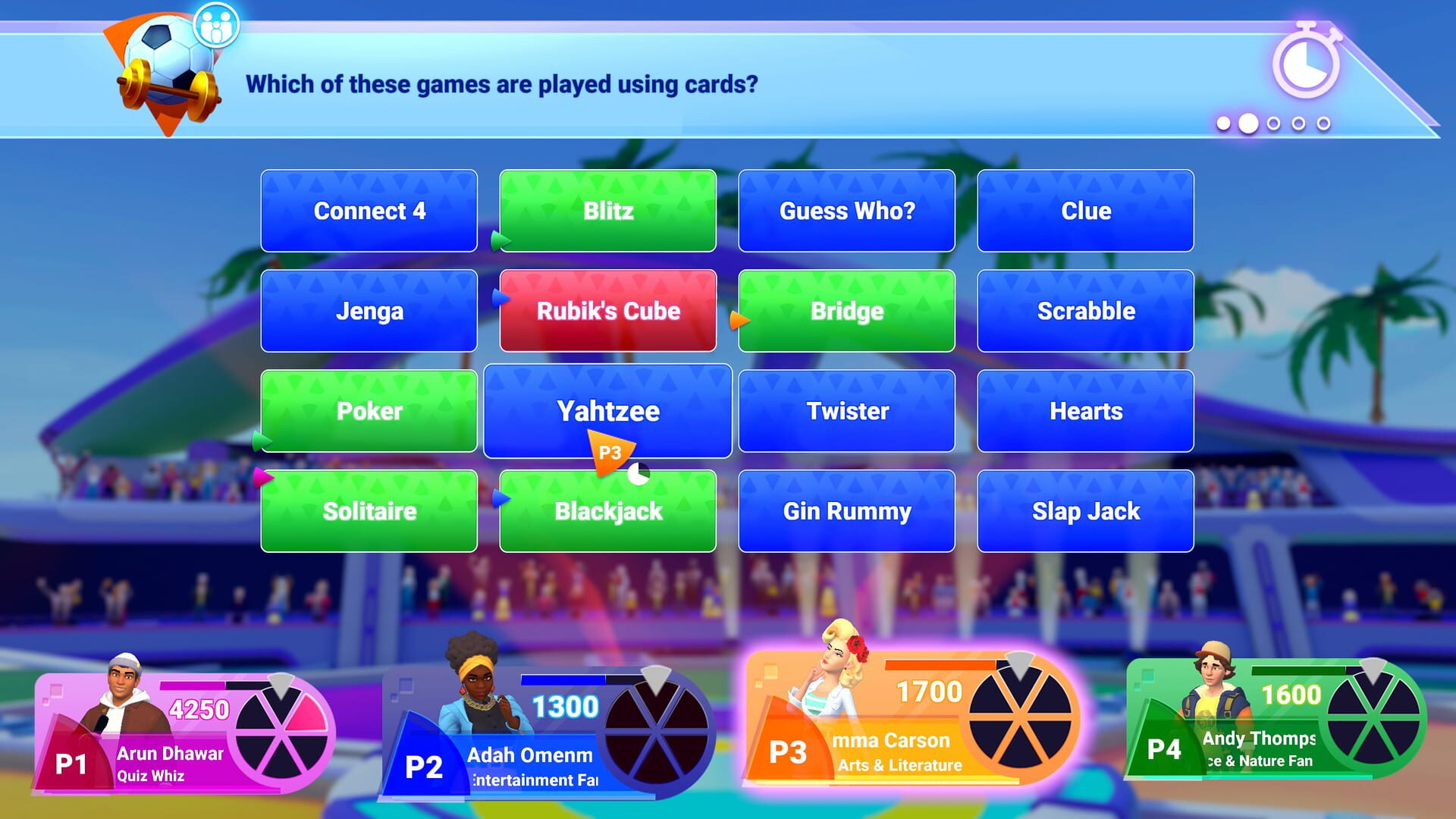 Trivial Pursuit Live! 2 screenshot 1