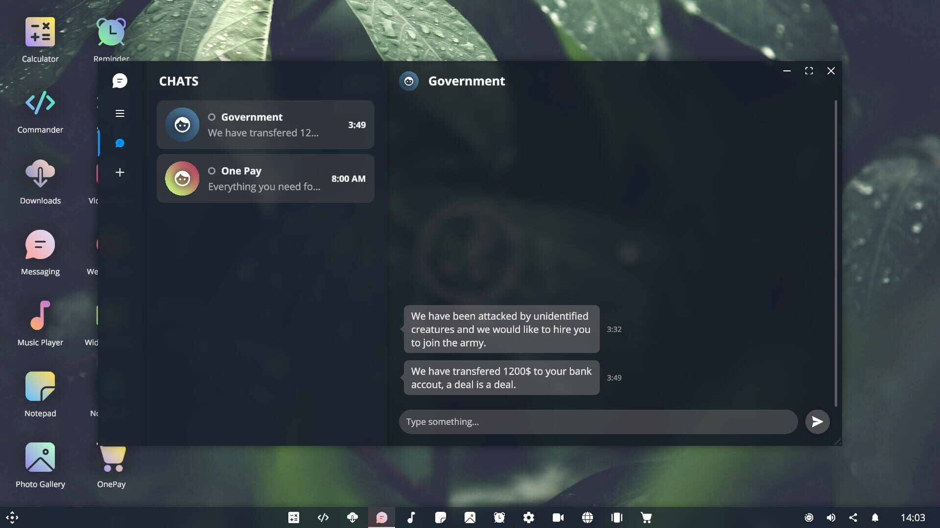 Unidentified screenshot 1