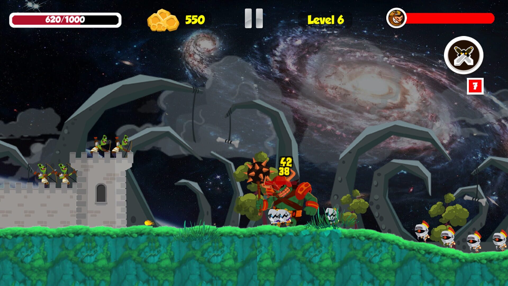 Space Tower Defense screenshot 1