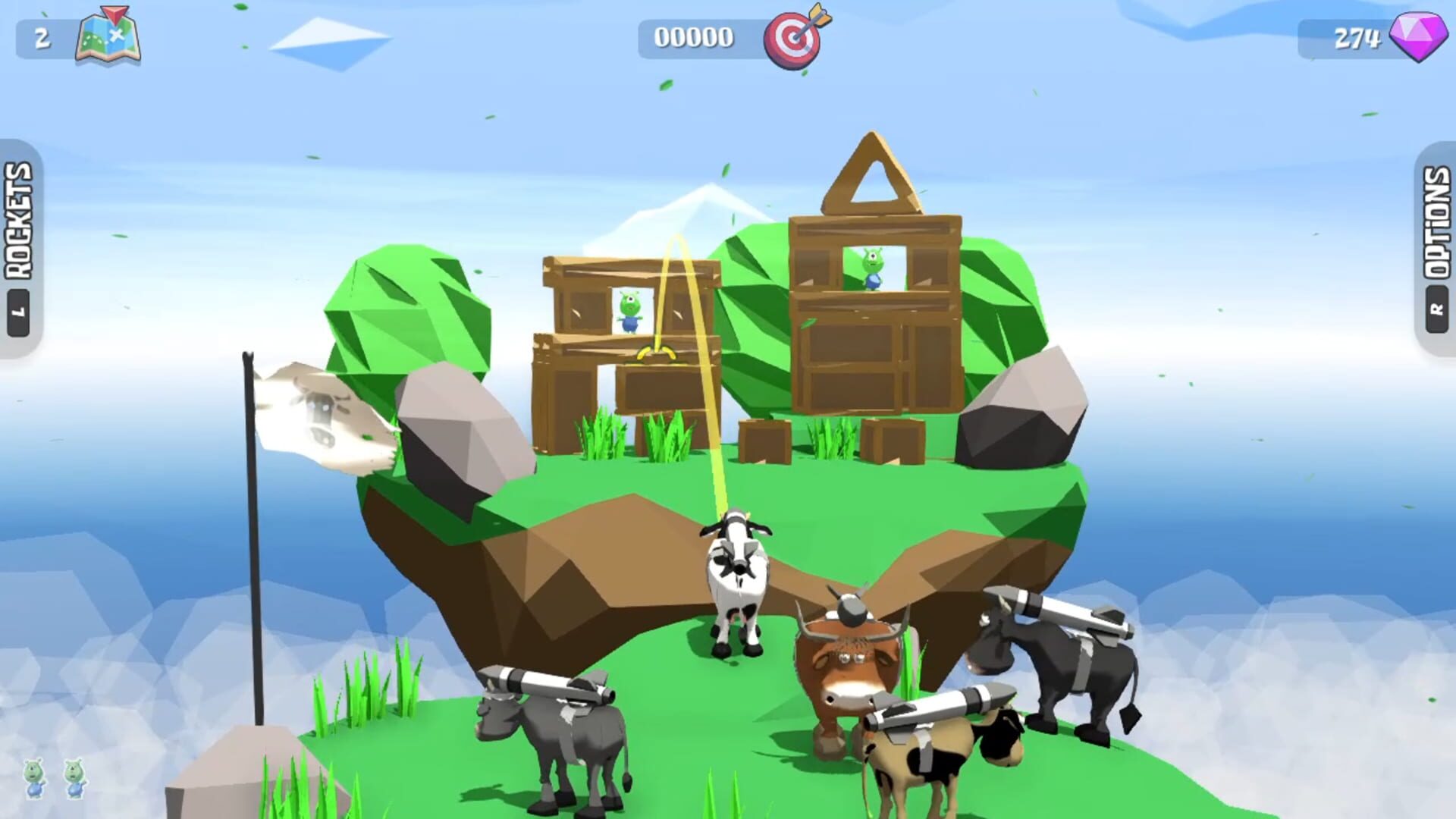 Rocket Cows screenshot 1