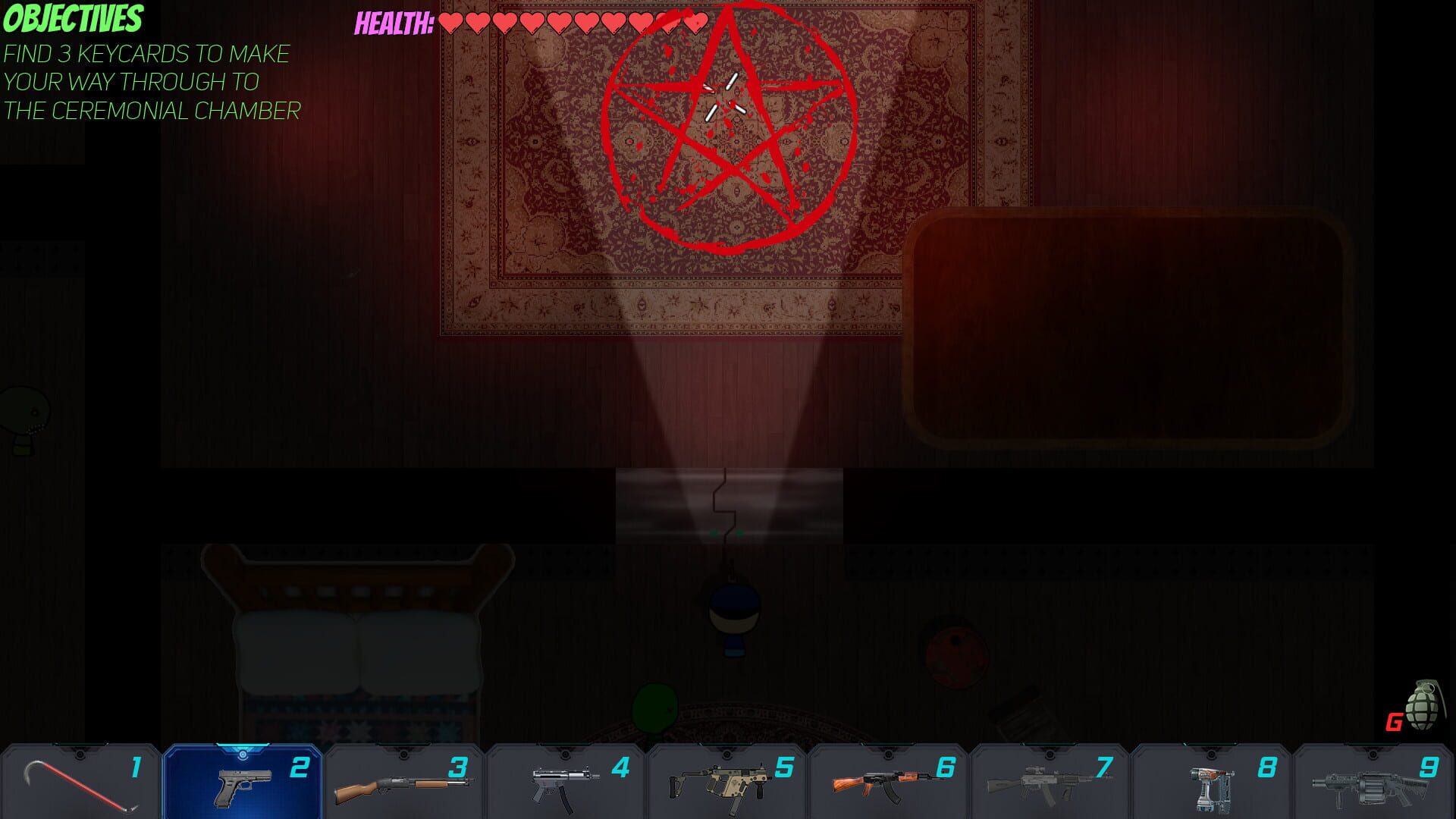 HoGuru Presents: The House With Too Many Zombies In It screenshot 1