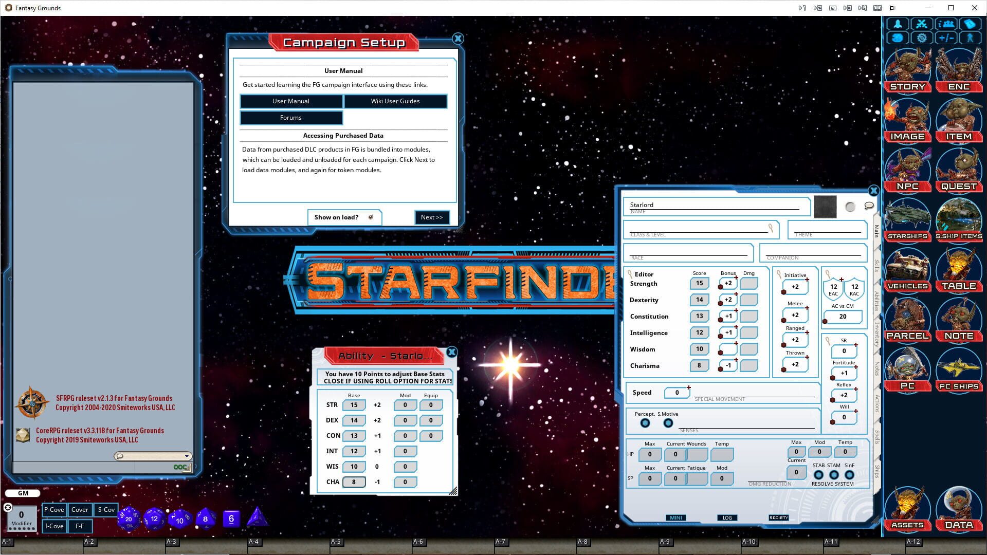 Fantasy Grounds Unity screenshot 1