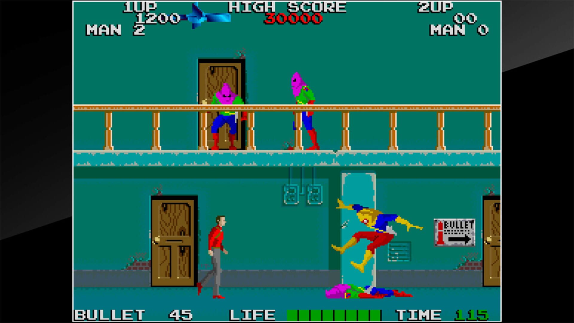 Arcade Archives: Rolling Thunder screenshot 1