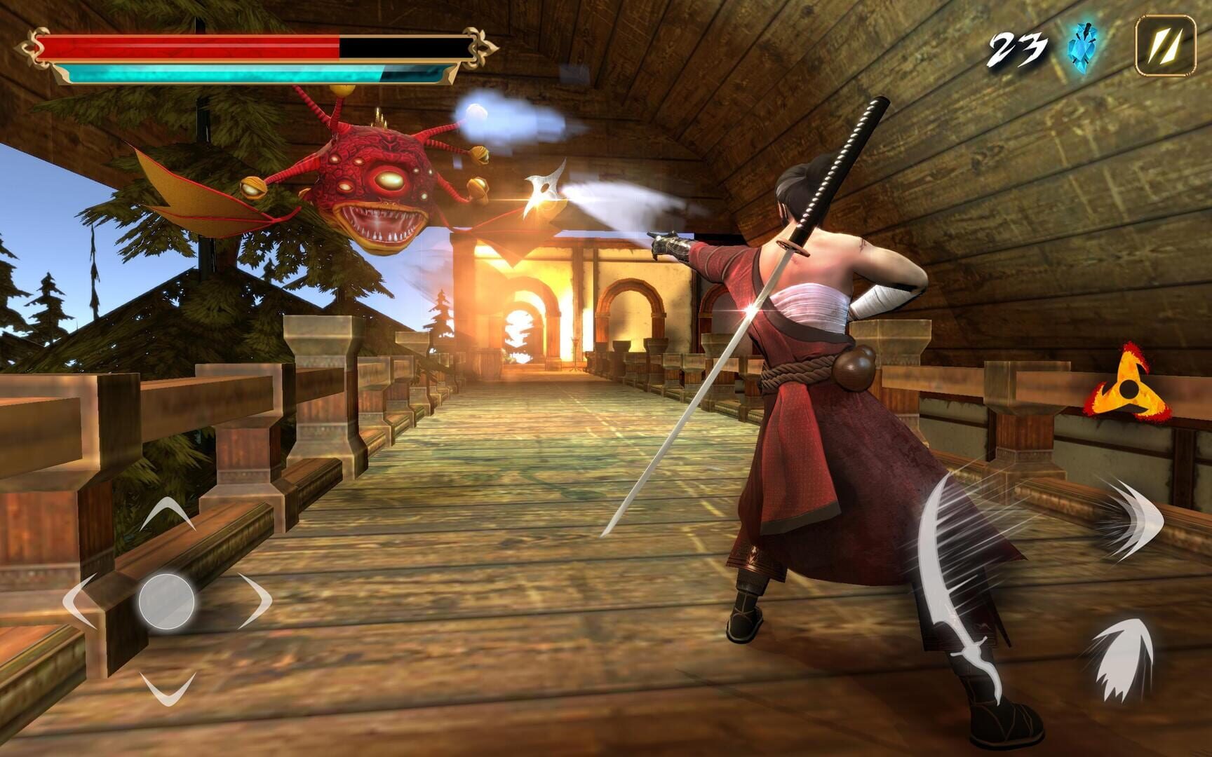 Takashi: Ninja Warrior screenshot 1